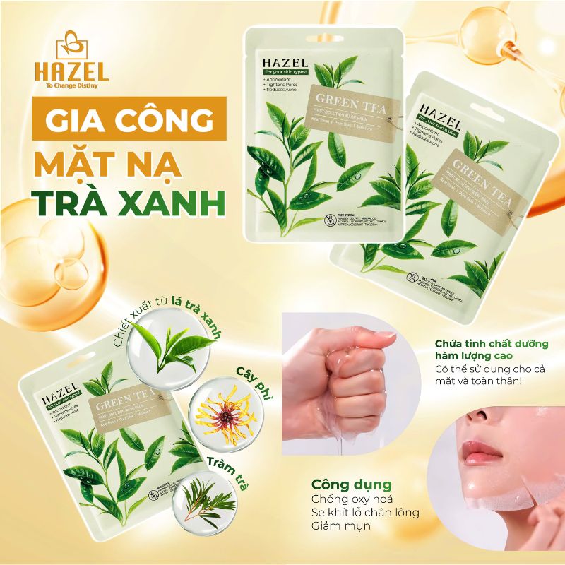 Gia công mặt nạ giấy