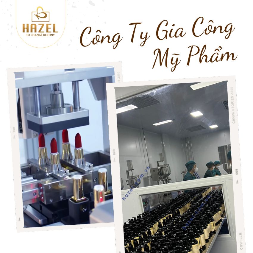 Công ty gia công mỹ phẩm