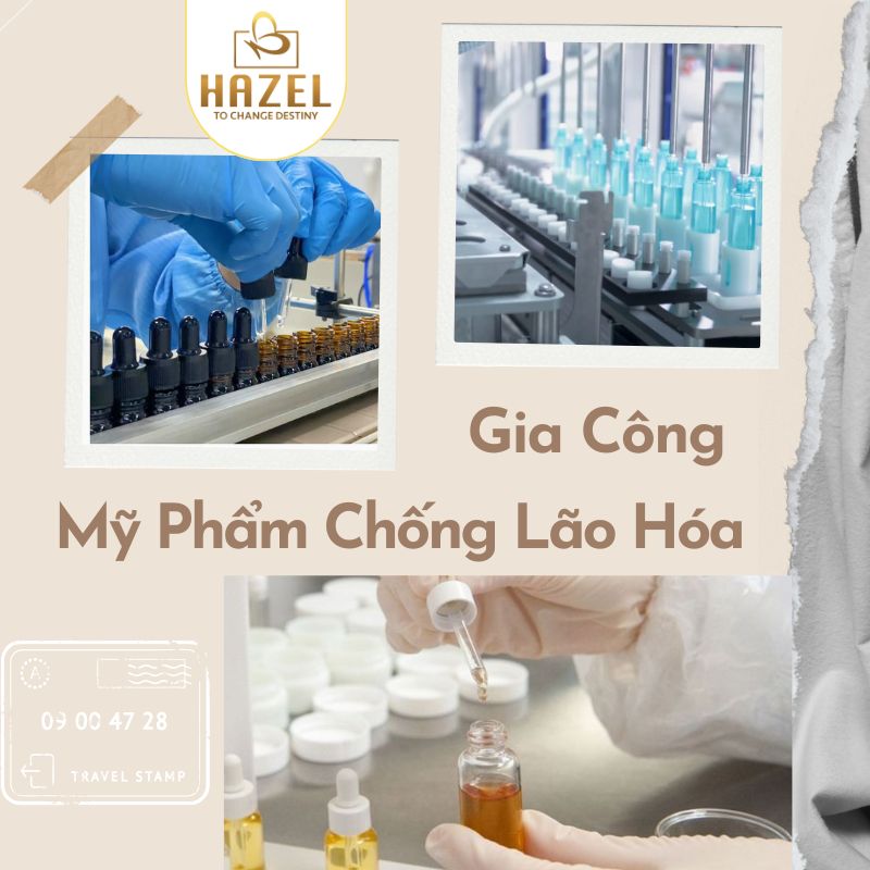 Gia công mỹ phẩm chống lão hóa