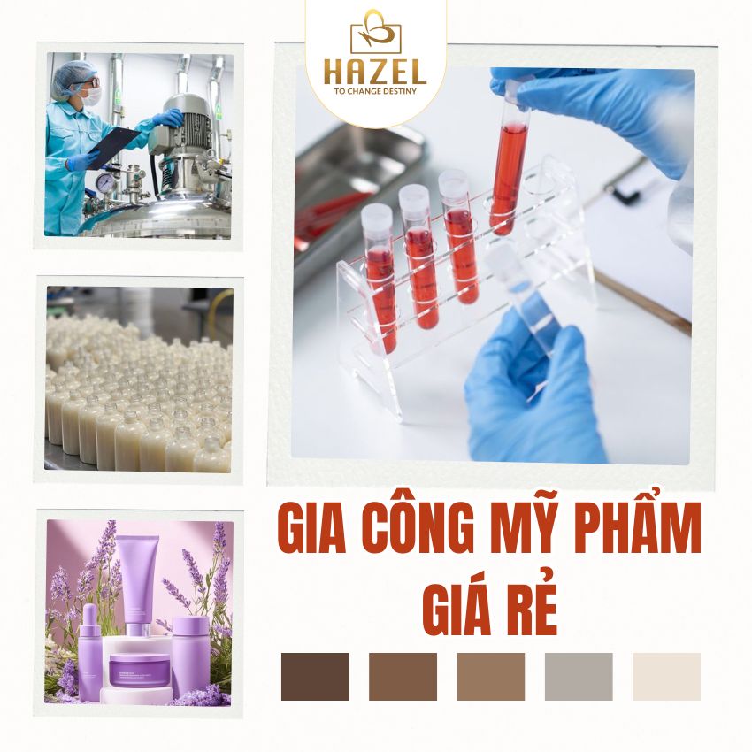 Gia Công Mỹ Phẩm Giá Rẻ