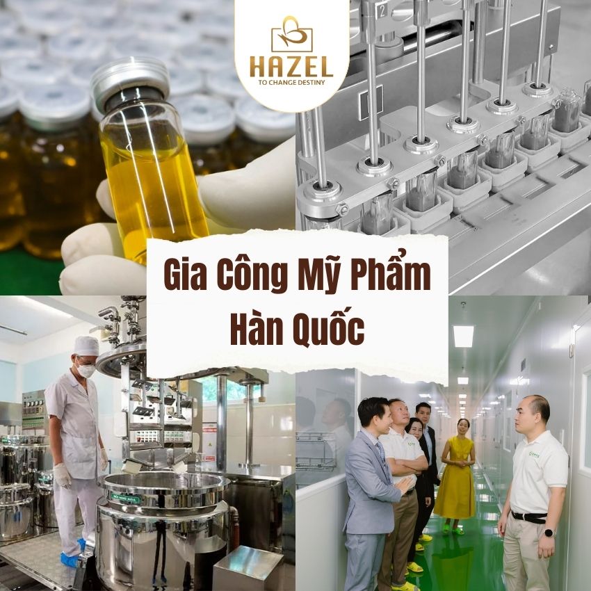 Gia công mỹ phẩm Hàn Quốc