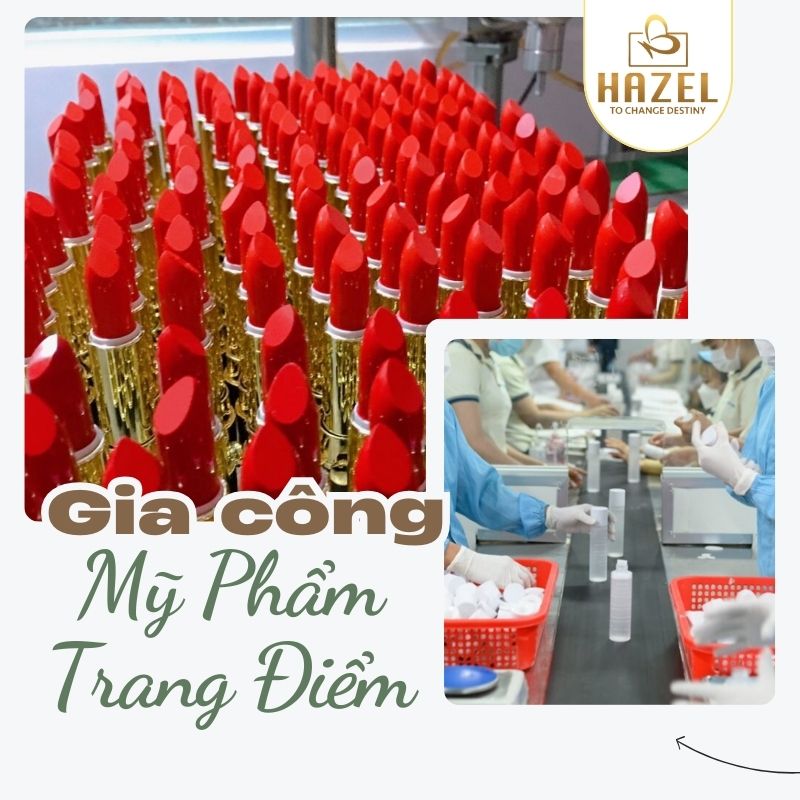 Gia công mỹ phẩm trang điểm