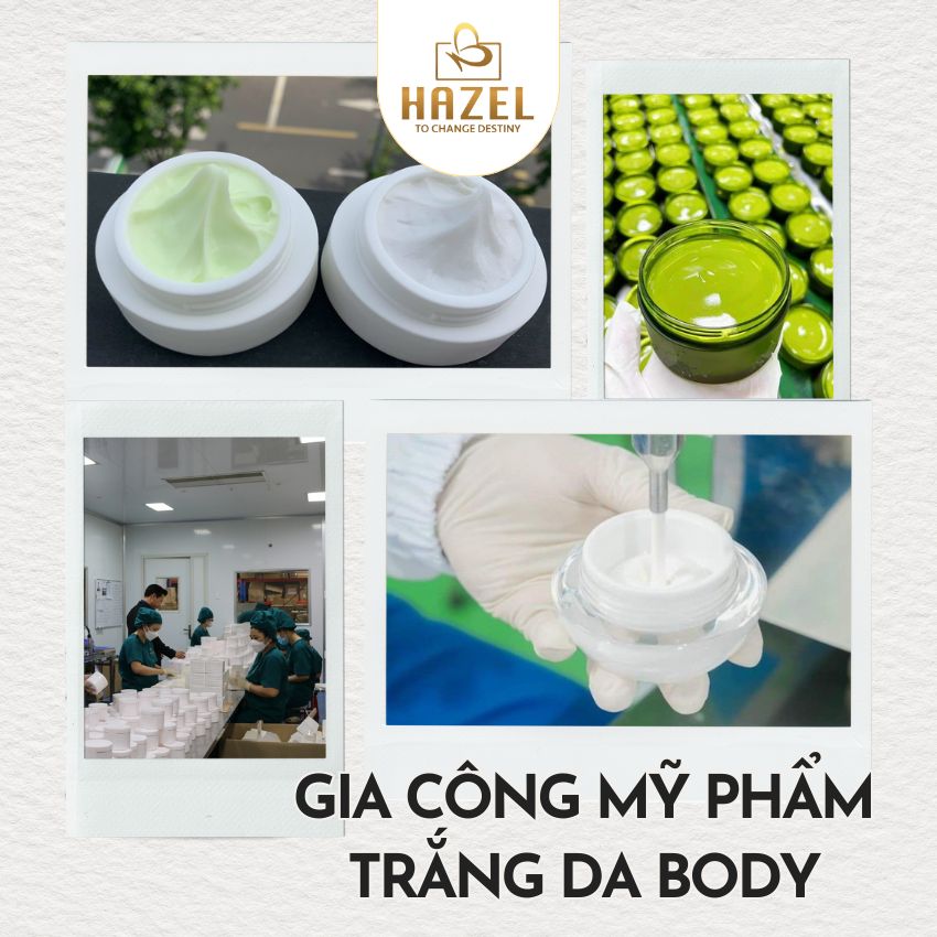 Gia công mỹ phẩm trắng da body