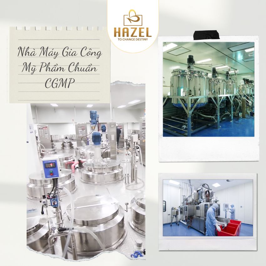 Nhà Máy Gia Công Mỹ Phẩm Chuẩn CGMP