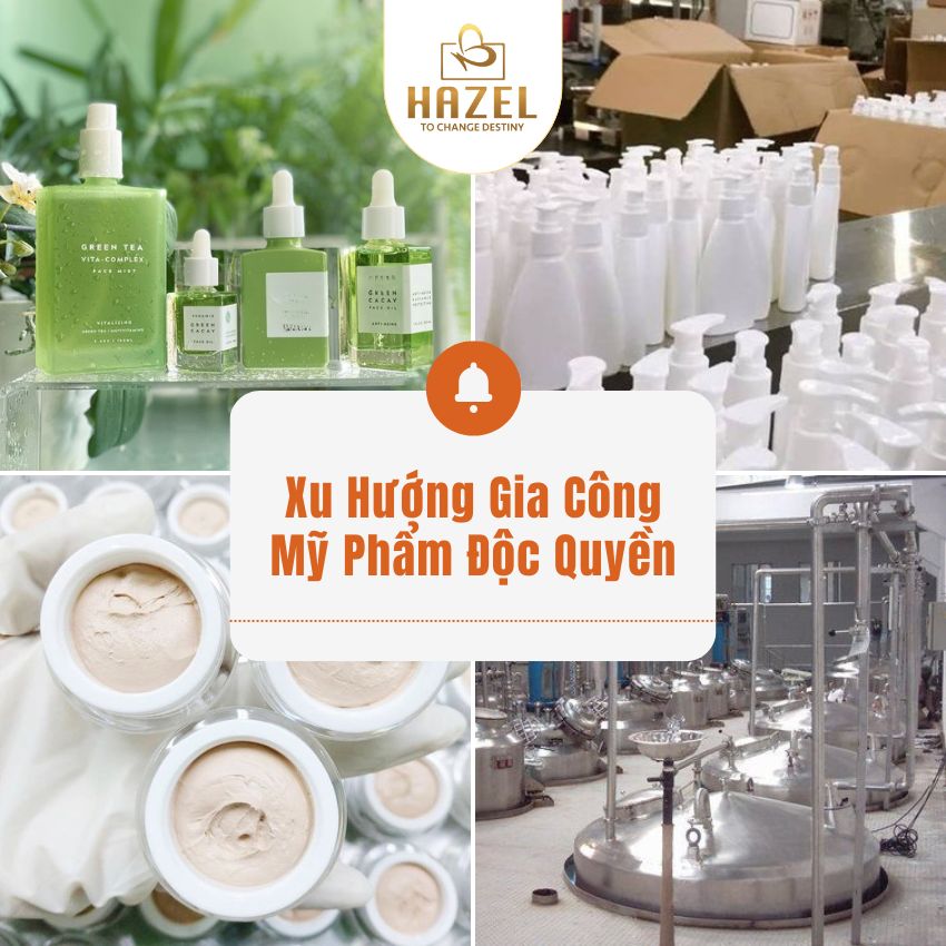 Gia công mỹ phẩm độc quyền